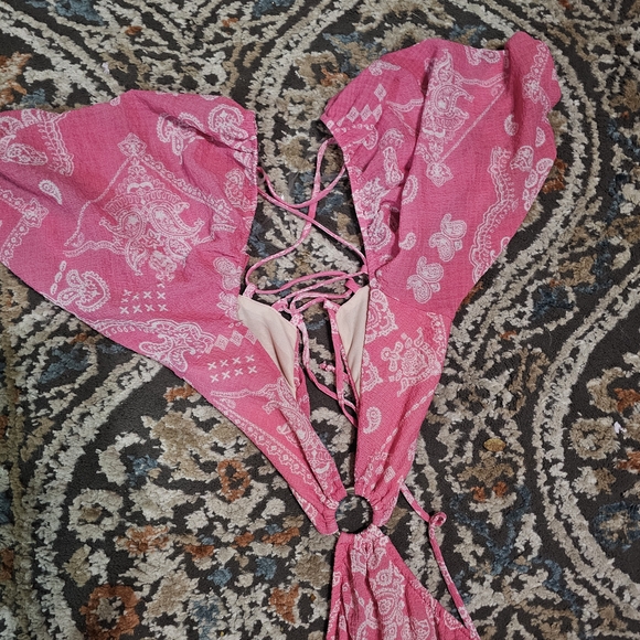 Vestique Pink Maxi Dress - Picture 6 of 12